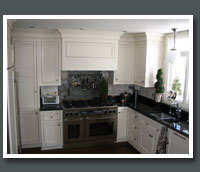 White Inset Kitchen
